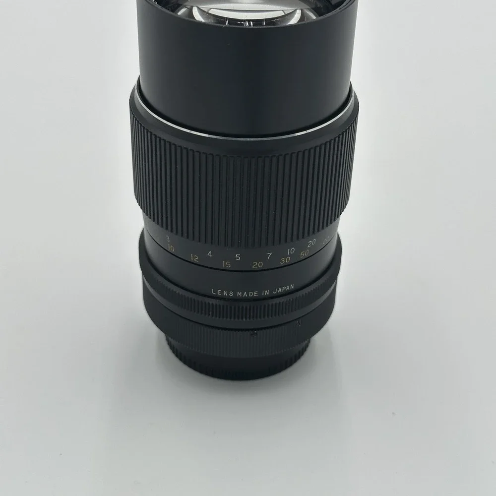Camera Lens Tele-Lentar 1:2.8 f=135mm Manual Focus Lens Japan Vintage No 7106506